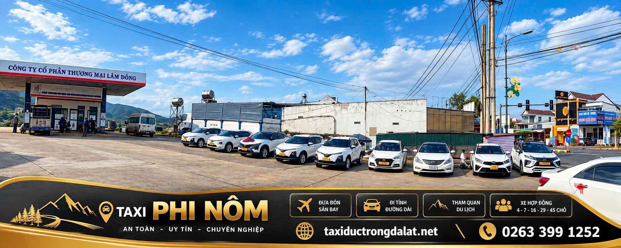 Taxi Phi Nôm Đức Trọng 02633 991 252 – Xe Đậu Sẵn Ngã Ba, Đi Đà Lạt 165K Taxi Phi Nôm Đức Trọng 02633 991 252