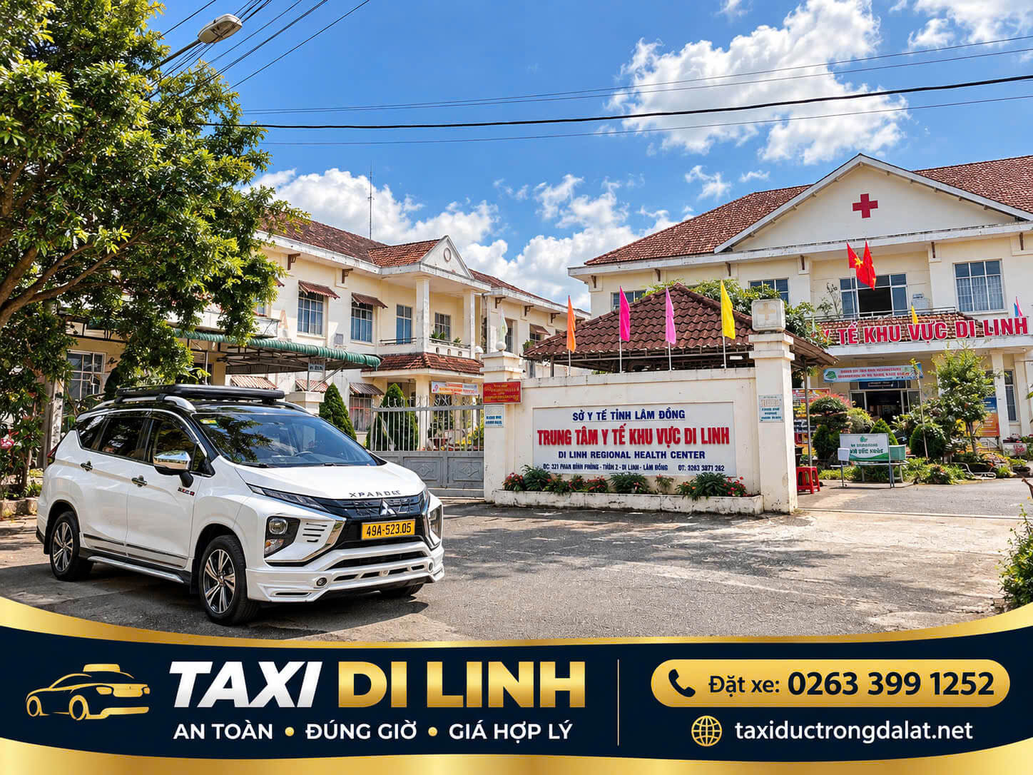 Trung tâm Y tế khu vực Di Linh Trung tâm Y tế khu vực Di Linh – điểm đón người bệnh của Taxi Di Linh