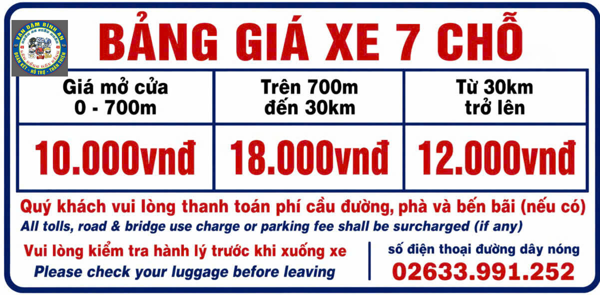 bảng giá cước dịch vụ taxi Đà Lạt năm 2025 bao gồm giá km nội thành, tuyến sân bay Liên Khương và các tuyến liên tỉnh phổ biến như Nha Trang, Buôn Ma Thuột, Bảo Lộc và TP.HCM – do Taxi Đức Trọng Đà Lạt cung cấp.