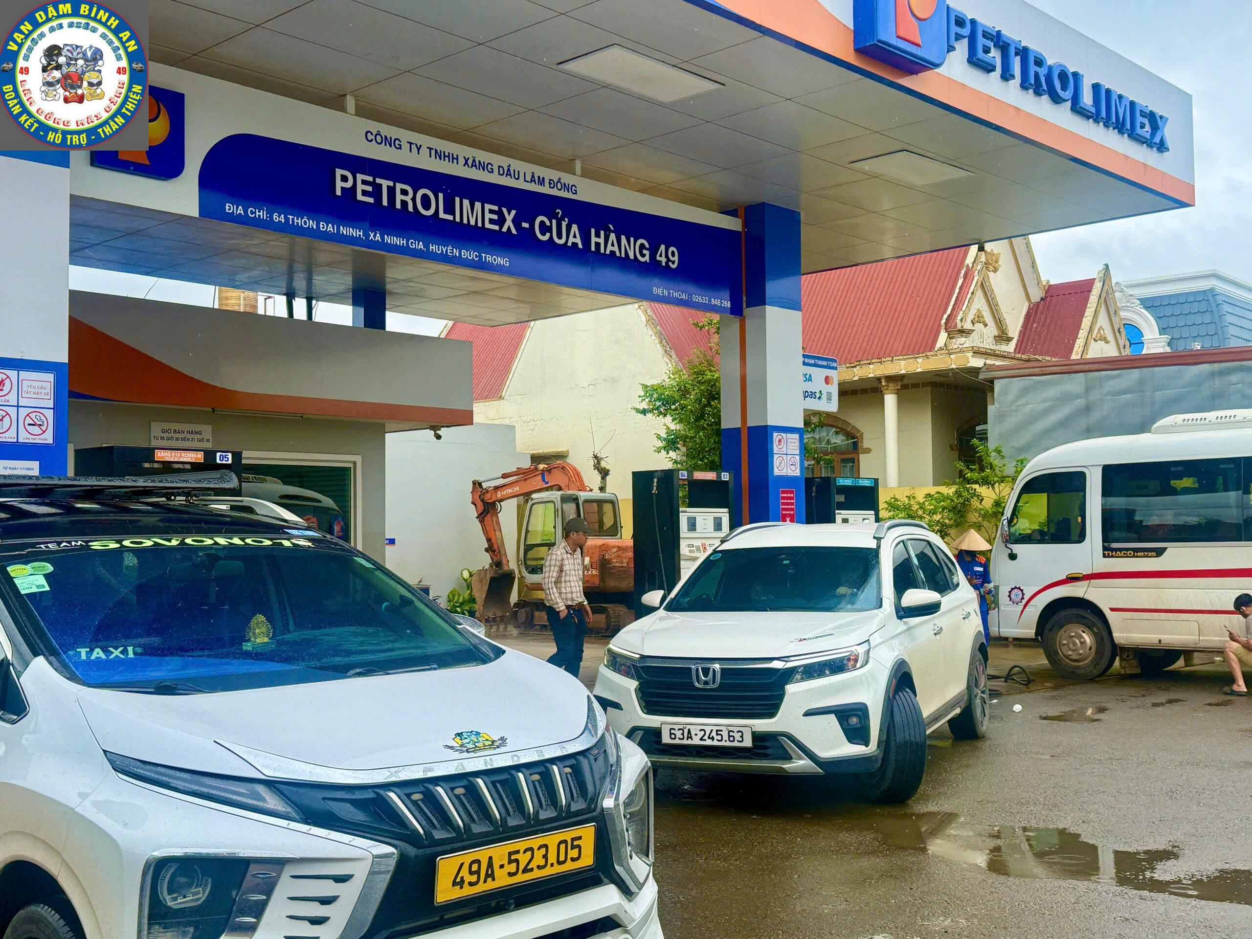 Taxi Đà Loan – Ninh Loan – Ninh Gia Đức Trọng 24/24 Cây xăng Petrolimex cửa hàng 49, thôn Đại Ninh, xã Ninh Gia - điểm mốc quen thuộc